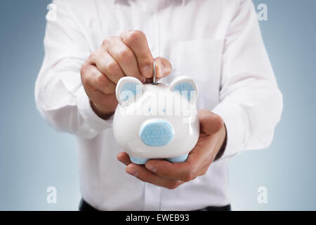 Einsparungen Stockfoto