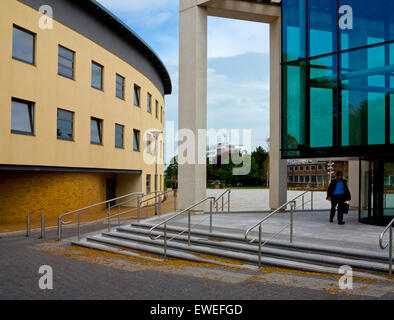 Campus-Gebäude an der Loughborough University eine öffentliche Forschungsuniversität in den East Midlands Leicestershire England UK Stockfoto