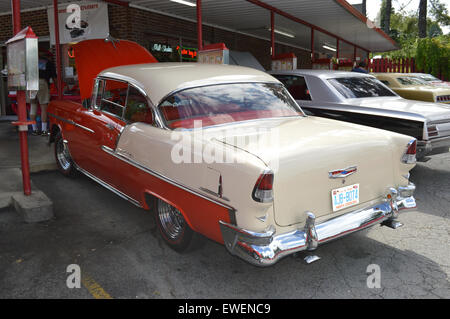 1955 Chevrolet Belair Hardtop. Stockfoto