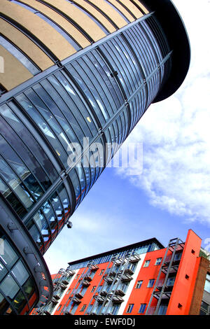 Temple Street Wohnungen, Newcastle Upon Tyne Stockfoto