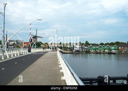 Amsterdam, Waterland Bezirk, Zaandam, den berühmten Gegend der Mühlen Stockfoto