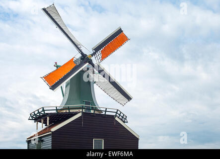 Amsterdam, Waterland Bezirk, Zaandam, den berühmten Gegend der Mühlen Stockfoto