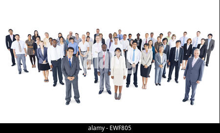Multi-ethnischen Gruppe von Unternehmer Stockfoto