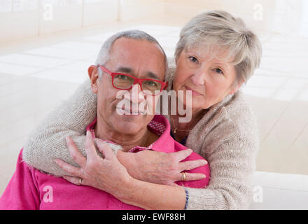 ÄLTERES PAAR Stockfoto
