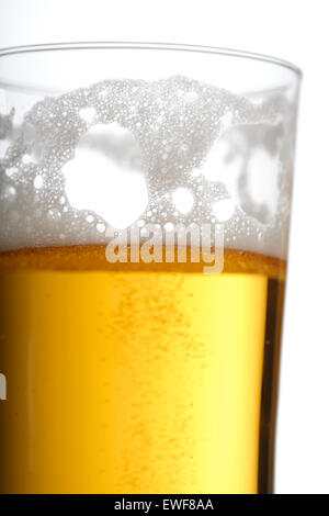 Glas Bier - Studio sho Stockfoto