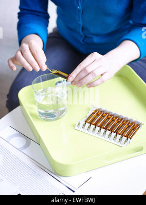 NAHRUNGS-ERGÄNZUNGSMITTEL Stockfoto