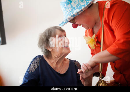 VEREIN HOPICLOWNS Stockfoto