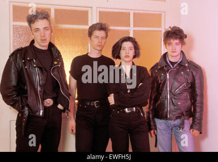 TEXAS-schottische Rock-Gruppe im Jahre 1989 mit Sharleen Spiteri. Foto Rudi Reiner Stockfoto