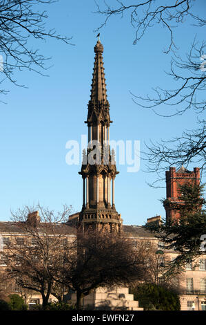 Hamilton Square Birkenhead Wirral Denkmal Stockfoto