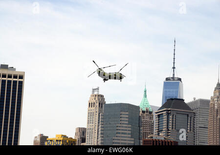 Die Boeing-Vertol CH-46 Sea Knight Stockfoto