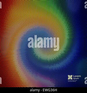 Mosaik. Zusammenfassung Hintergrund. Verwendbar für verschiedene Design. Stock Vektor