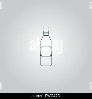 Bierflasche Stock Vektor