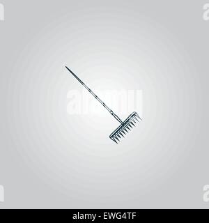 Rechen-Symbol. Elemente im flat Design. Stock Vektor