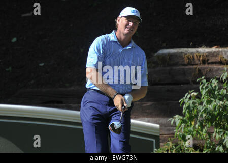 Cromwell, Connecticut, USA. 25. Juni 2015. Ernie Els in Aktion während der Reisende Golfmeisterschaft TPC River Highlands, Cromwell, Connecticut. Gregory Vasil/Cal Sport Media/Alamy Live-Nachrichten Stockfoto