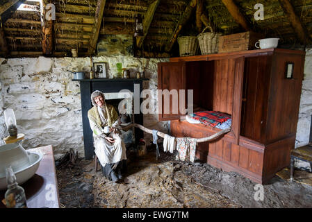 Sheilas Cottage, Insel Ulva, Hebriden, Argyll and Bute, Scotland Stockfoto