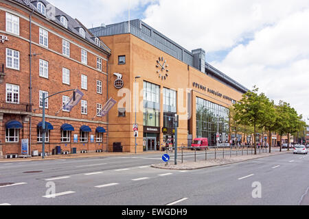 Der Bahnhof in Odense, Dänemark Stockfoto