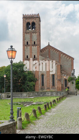 Chiesa di Santa Giustina an die sieben Kirchen Promenade am Monselice, Veneto, Italien Stockfoto