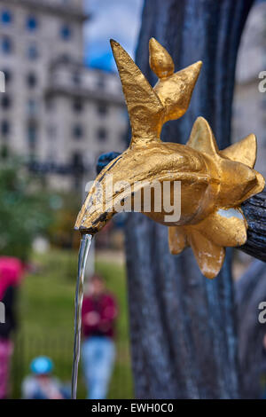 Green Park ist ein Park in der City of Westminster, Zentrum von London. Stockfoto