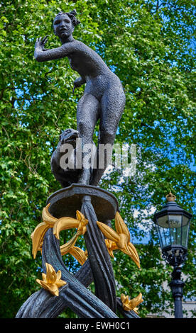 Green Park ist ein Park in der City of Westminster, Zentrum von London. Stockfoto