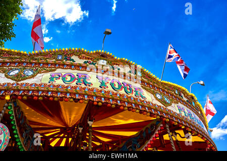 Jubilee Gardens Volkspark am Südufer im Londoner Stadtteil Lambeth. Stockfoto