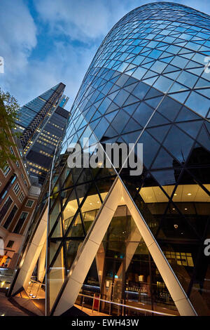 Die Gurke, 30 St Mary Axe, London Stockfoto