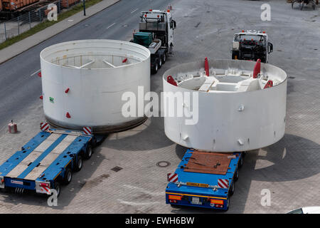 Berlin, Deutschland, Umschlag Fräser U5 tunnel-Bohrmaschine Stockfoto