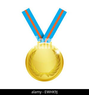 Gold-Medaille. Stockfoto