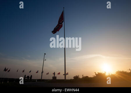 26. Juni 2015 - Trimble, Tennessee, USA - Parks Cemetery Ridge Confederate Memorial Plaza in Trimble, Tennessee. (Kredit-Bild: © Raffe Lazarian/ZUMA Wire/ZUMAPRESS.com) Stockfoto