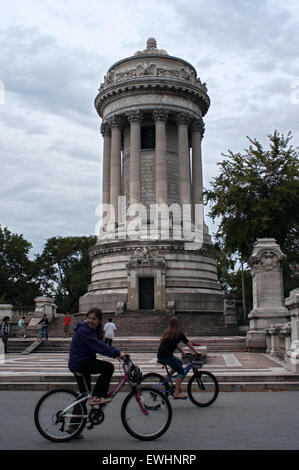 Die Soldaten & Sailors' Monument auf der Upper West Side. New York City: Der Neo-klassischen Soldier ist Sailors Monument in Flüssen Stockfoto