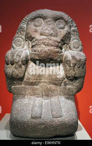 Aztekische Cihuateotl. Mexiko, Azteken. Ende 15. / Anfang des 16. Jahrhunderts. Stein. Metropolitan Museum of Art 1000 Fifth Avenue und 82nd Stre Stockfoto