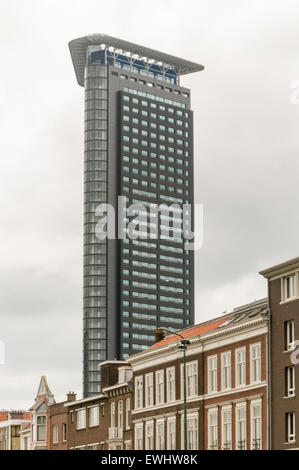 Het Strijkijzer, das Flatiron Building, Den Haag Stockfoto