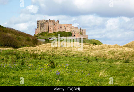 Bamburgh Castle, Northumberland, England, UK Stockfoto