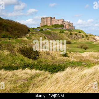 Bamburgh Castle, Northumberland, England, UK Stockfoto