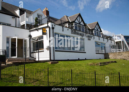 Bamburgh Castle Inn Hotel, gemeinsame, Northumberland, England, UK Stockfoto