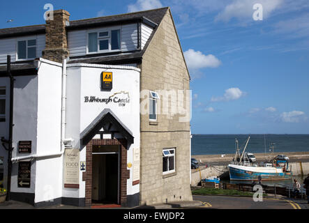 Bamburgh Castle Inn Hotel, gemeinsame, Northumberland, England, UK Stockfoto