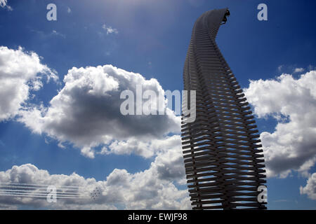 Goodwood, West Sussex, UK. 27. Juni 2015. Rote Pfeile beim Goodwood Festival of Speed, Goodwood, UK, 27. Juni 2015 Credit: Rallye-Pics.com/Alamy Live-Nachrichten Stockfoto