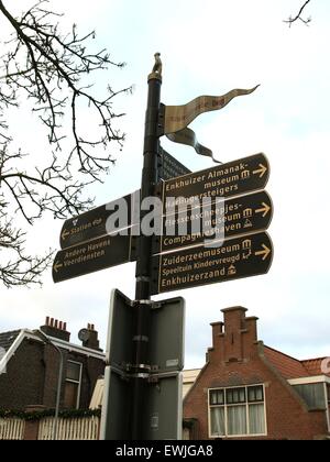 Enkhuizen Nordholland West Friesland Niederlande NL 2014 Stockfoto