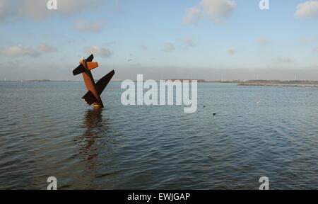 Das Harderwijk Memorial steht im IJsselmeer See in der Stadt Harderwijk Nord Holland Gelderland Niederlande NL 2014 Stockfoto