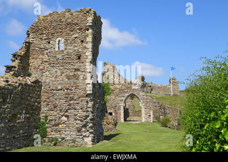 Hastings Castle, East Sussex, England, GB, Großbritannien Stockfoto