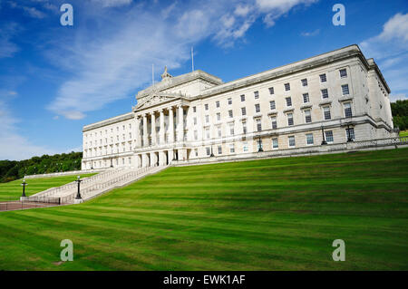 Parlamentsgebäude, Stormont, Belfast, Nordirland, Vereinigtes Königreich Stockfoto