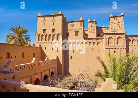Kasbah Amerhidil, Sokura, Marokko, Afrika Stockfoto