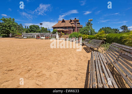 Die Napier Museum ist ein Kunst- und Naturhistorische Museum befindet sich in Thiruvananthapuram (Trivandrum), der Hauptstadt von Kerala, Stockfoto