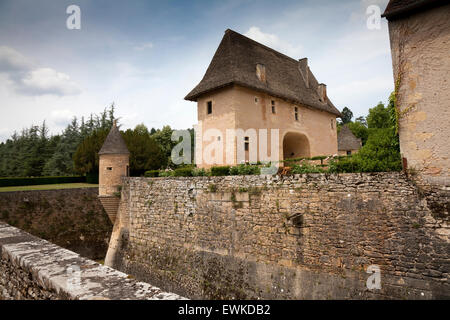 Château de Losse Dordogne Frankreich Stockfoto