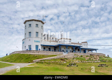 Randolph Turpin. Der Gipfel-Komplex auf den Great Orme an Llandudno Clwyd Nordwales. Trainingslager der Welt-Champion Stockfoto