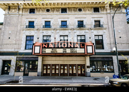 Das Nationaltheater, 708 East Broad Street, Richmond, Virginia Stockfoto