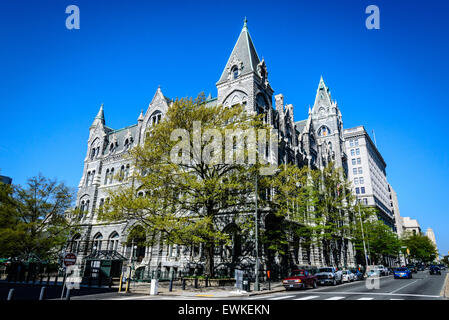 Courts Building, altes Rathaus, 1001 East Broad Street, Richmond, Virginia Stockfoto