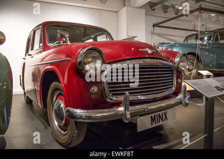 Hillman Minx Oldtimer Automuseum Stockfoto
