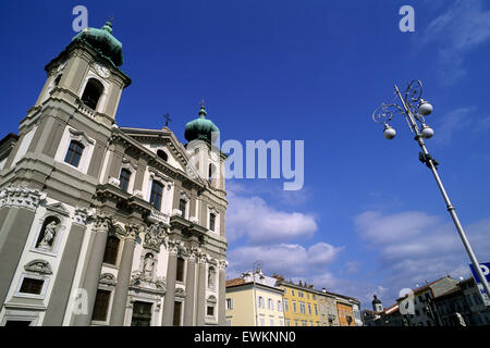 Italien, Friaul Julisch Venetien, Görz, Kirche Sant'Ignazio Stockfoto