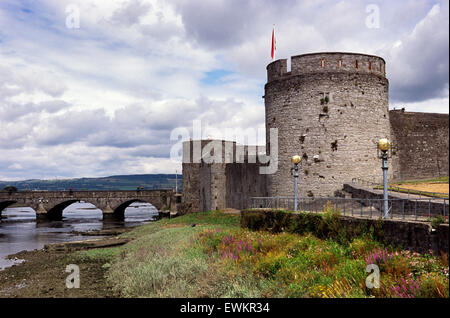Irland, Limerick, Schloss Stockfoto