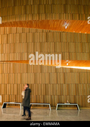 Oslo Opernhaus-Interieur Stockfoto